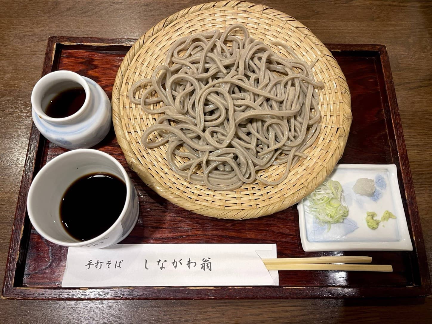 翁・達磨の蕎麦