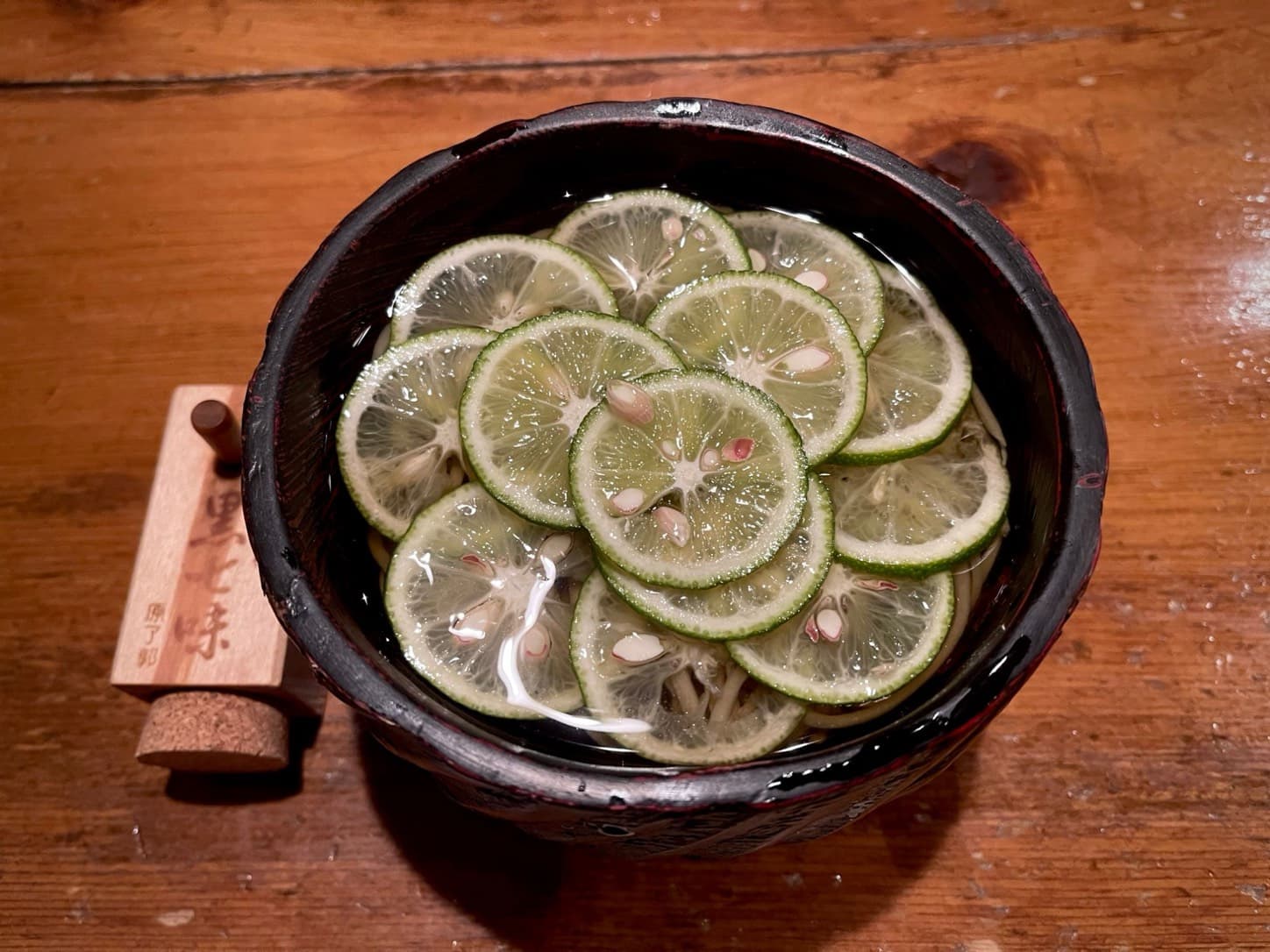 土山人の蕎麦