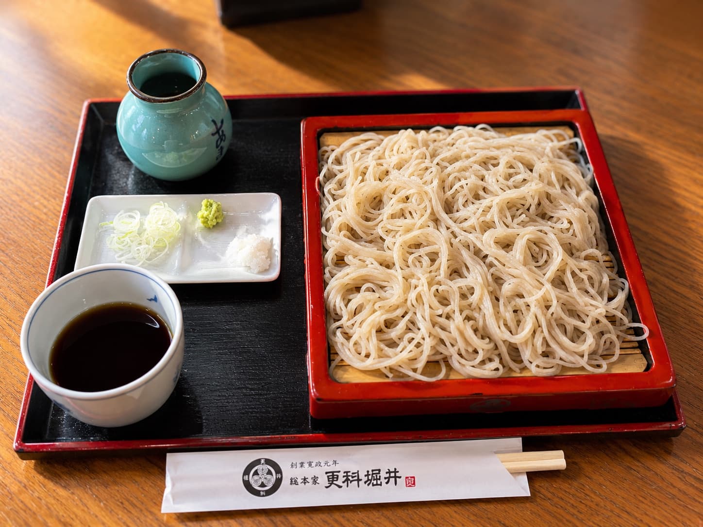 更科の蕎麦