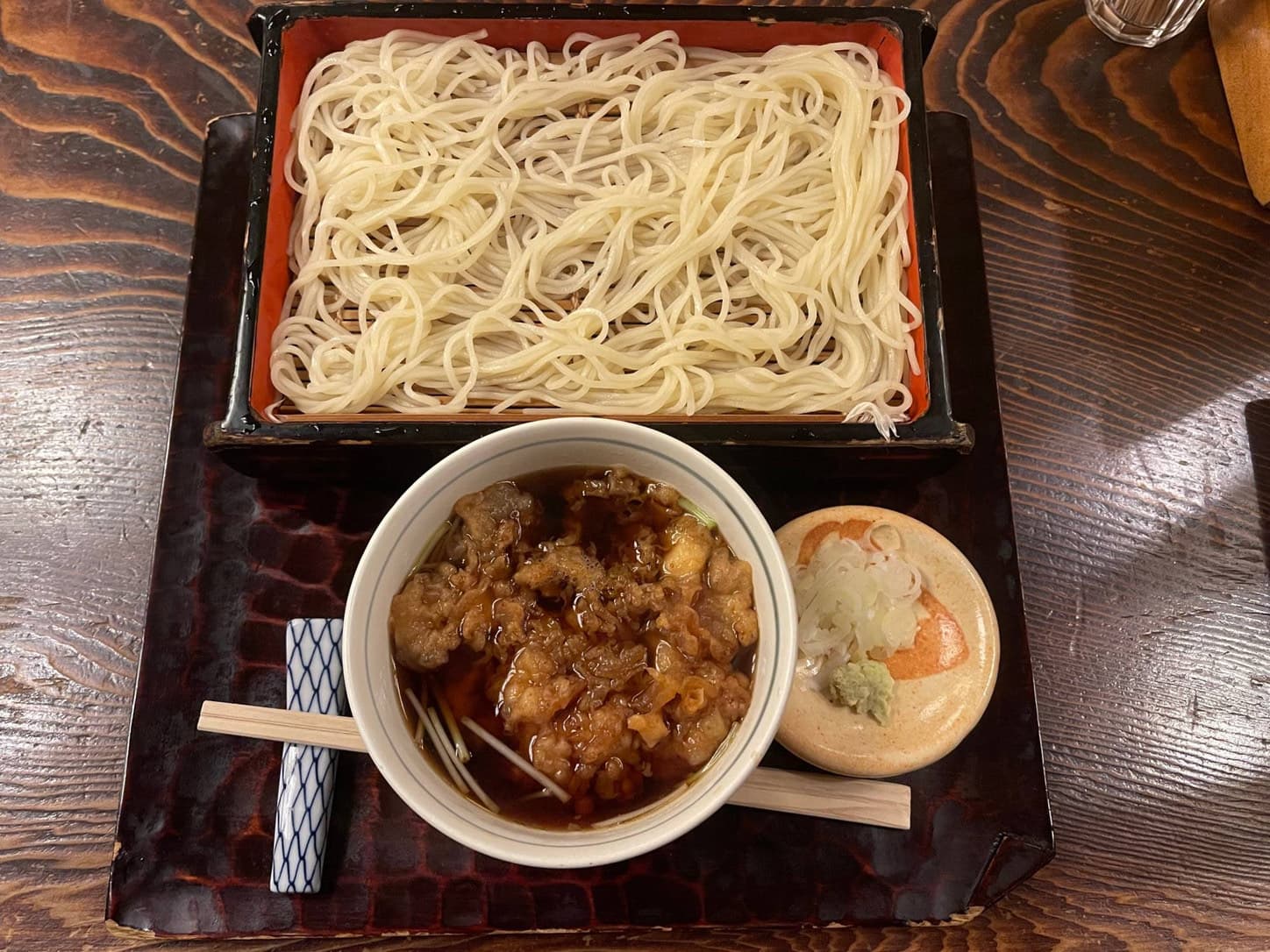 砂場の蕎麦